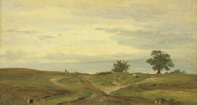 Øvre bayerske landskap av Jacob C. Eduard Averberg