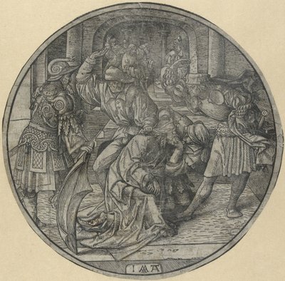 Hån mot Kristus The Round Passion (serietittel) av Jacob Cornelisz van Oostsanen