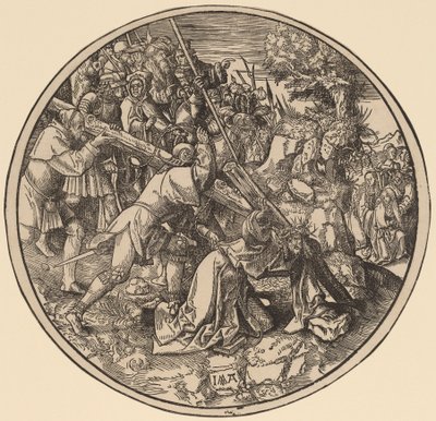 Kristus som bærer korset av Jacob Cornelisz van Oostsanen