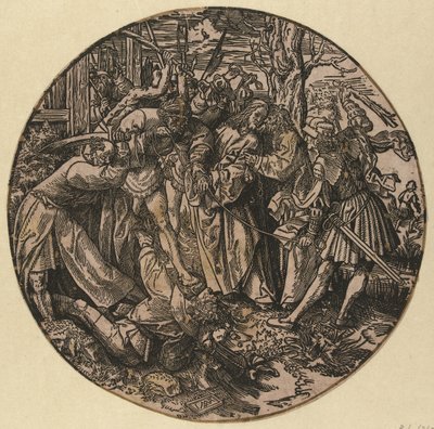 Judas-kysset The Round Passion (serietittel) av Jacob Cornelisz van Oostsanen