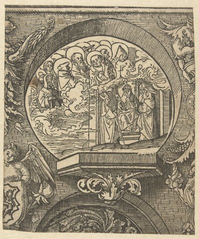 Den katolske kirke og fellesskapet av hellige The Creed (serietittel) av Jacob Cornelisz van Oostsanen