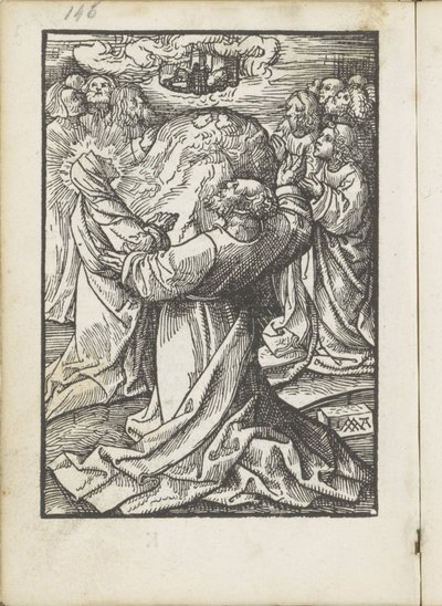 Kristi himmelfartsdag The Little Passion (serietittel) av Jacob Cornelisz van Oostsanen