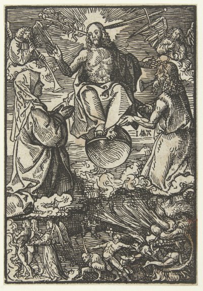 Den endelige dommen The Little Passion (serietittel) av Jacob Cornelisz van Oostsanen
