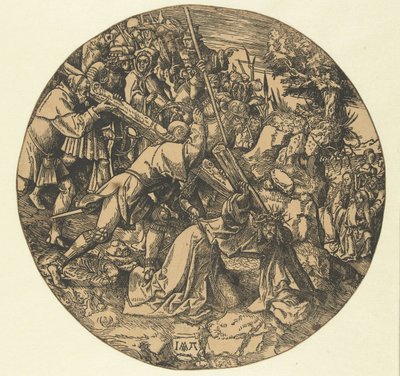 Å bære korset The Round Passion (serietittel) av Jacob Cornelisz van Oostsanen