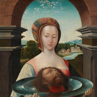 Salome med hodet til døperen Johannes Salome og hodet til døperen Johannes av Jacob Cornelisz van Oostsanen