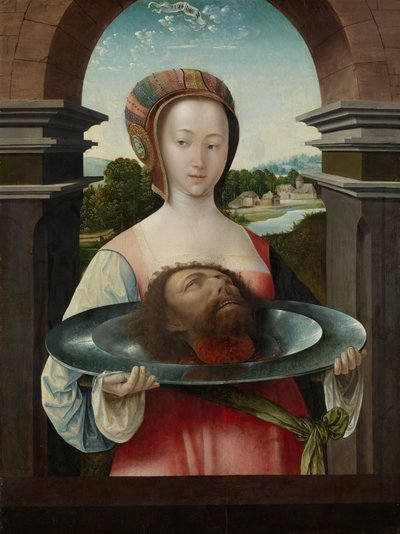 Salome med hodet til døperen Johannes, 1524 av Jacob Cornelisz van Oostsanen