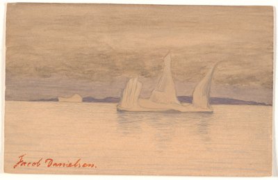 Isfjell av Jacob Danielsen