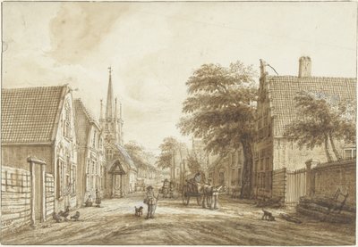 Bakveien i Voorschoten av Jacob Elias La Fargue