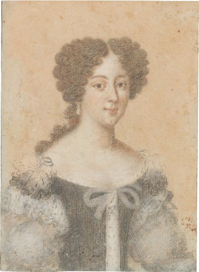 Portrett av Clelia Cesarini Colonna 1655-1735, hertuginne av Sonnino. av Jacob Ferdinand Voet