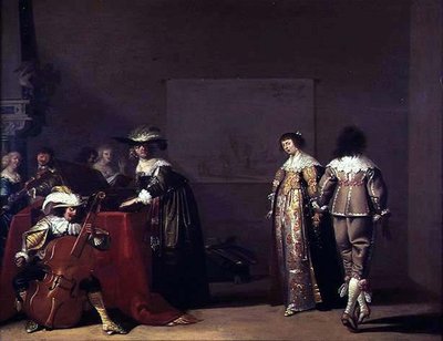 En musikkfest av Jacob Fransz van der Merck