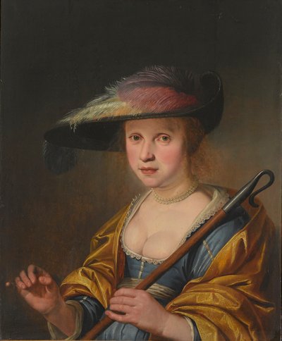 Dame som gjeterinne av Jacob Gerritsz Cuyp