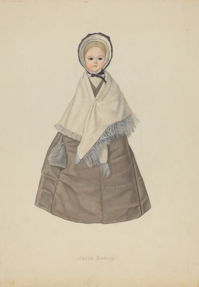 Quaker dukke av Jacob Gielens