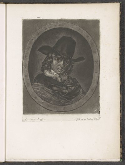 Portrett av Adriaen van Ostade av Jacob Gole