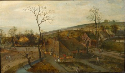 De fire årstidene: Våren, 1577. av Jacob Grimmer
