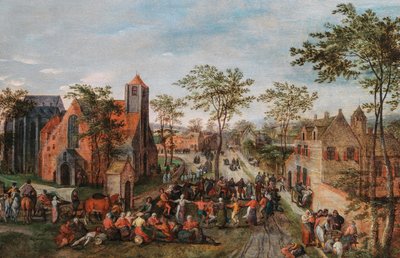 Landsbymesse, 1580-tallet. av Jacob Grimmer