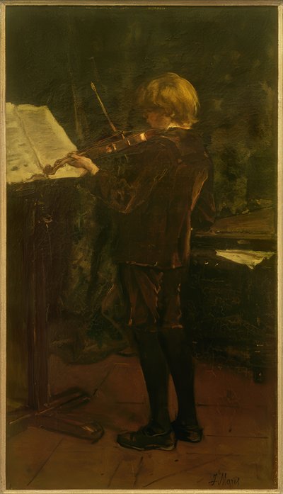 Fiolinisten av Jacob Hendricus Maris