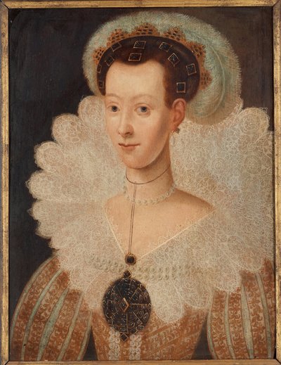 Dronning Marie Eleonore av Sverige (nee Marie Eleonore av Brandenburg av Jacob Hoefnagel