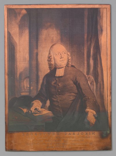 Portrett av Nicholas av Tetterode av Jacob Houbraken (signed by artist)
