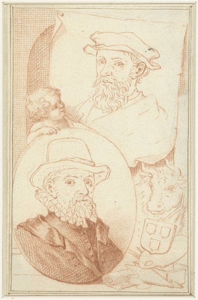 Dirk og Wouter Crabeth av Jacob Houbraken