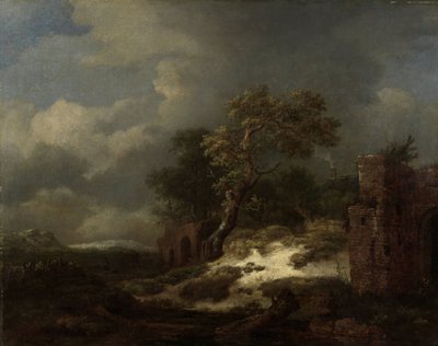 Landskap med ruiner av Jacob van Ruisdael