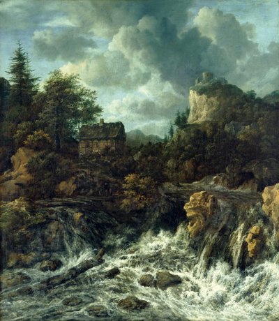 Fossen, 1665-70 av Jacob van Ruisdael