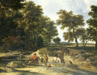 Forden av Jacob Isaakszoon van Ruysdael