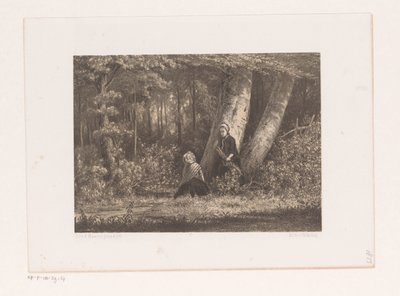 To jenter i skogen av Jacob Jan van der Maaten