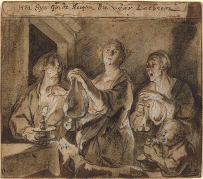 "Det er gode lys som lyser opp veien" av Jacob Jordaens