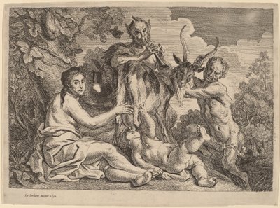 Jupiter ernært av geiten Amalthea av Jacob Jordaens