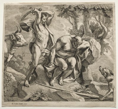 Mercury Killing Argus, 1652. av Jacob Jordaens