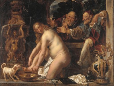 Susanna og de eldste av Jacob Jordaens