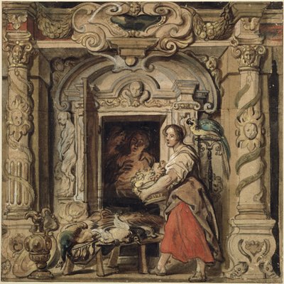 Scener fra livet på landet av Jacob Jordaens
