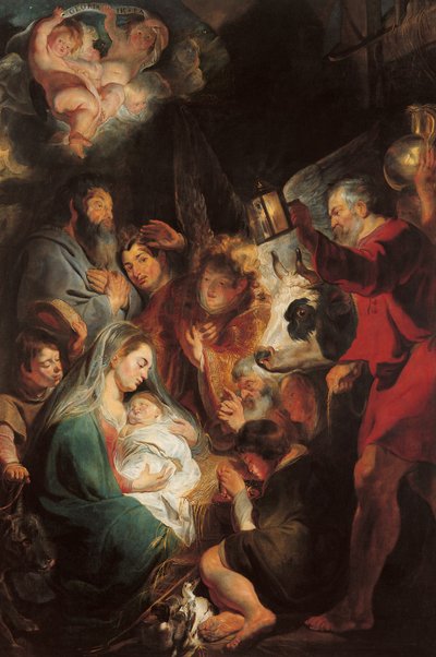Tilbedelsen av magiene av Jacob Jordaens