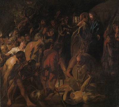 The Betrayal of Christ, sent på 1650-tallet. av Jacob Jordaens