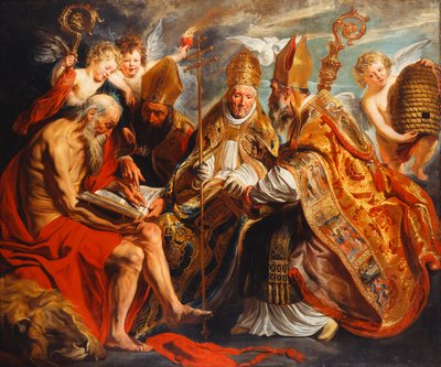 Kirkens fire leger, av Jacob Jordaens