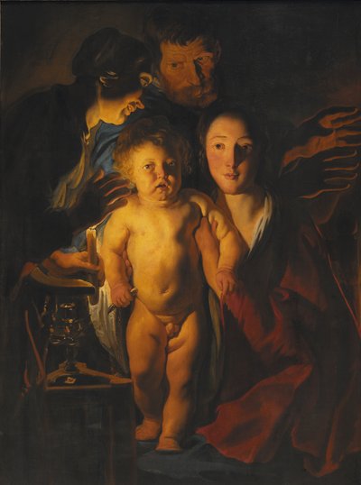 Den hellige familie, ca. 1621-2 av Jacob Jordaens