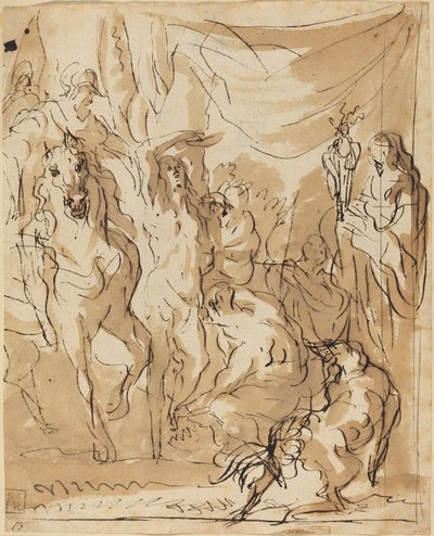 Sankt Sebastians martyrium av Jacob Jordaens