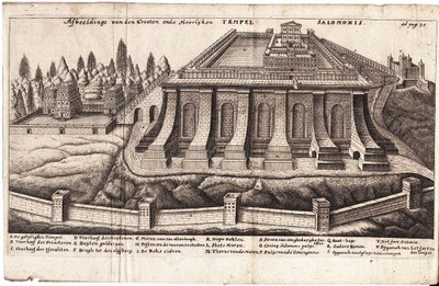Salomos tempel i Jerusalem av Jacob Judah Aryeh Leon