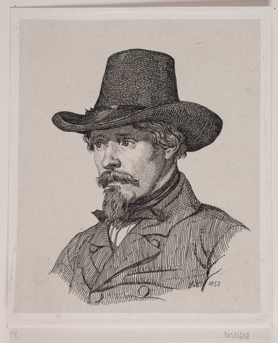 Maler William Hammer av Jacob Kornerup