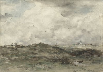 sanddynelandskap av Jacob Maris