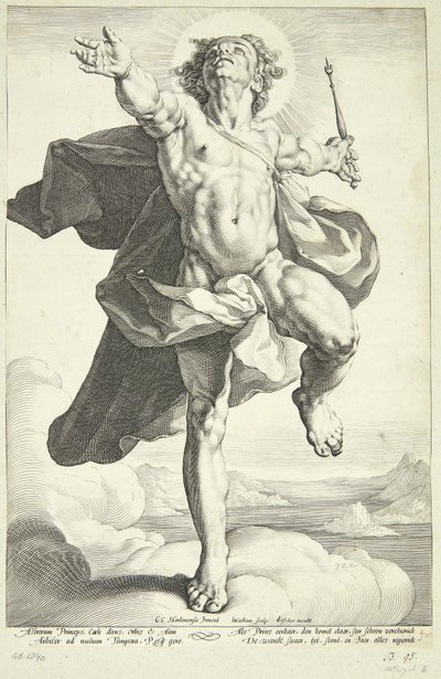 Apollo som Sol av Jacob Matham