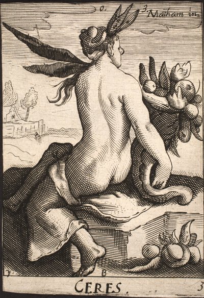 Ceres av Jacob Matham