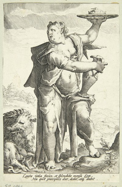 fråtsing av Jacob Matham