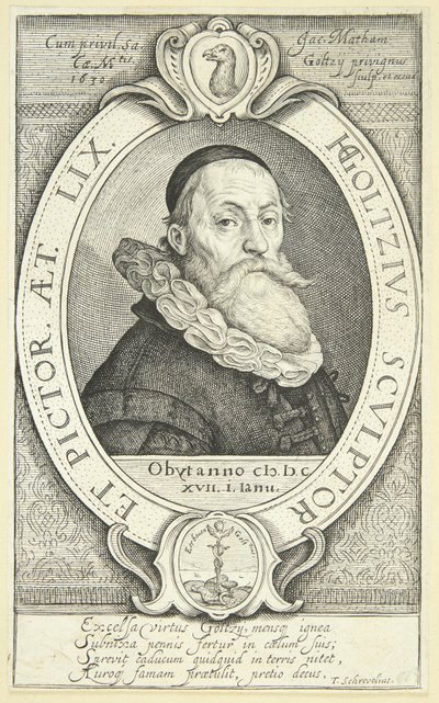 Hendrick Goltzius av Jacob Matham