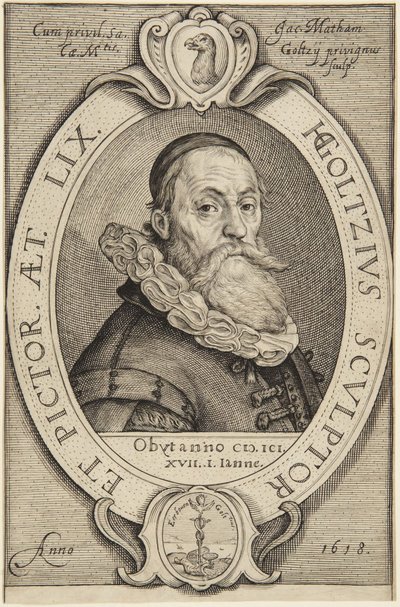 Hendrick Goltzius av Jacob Matham