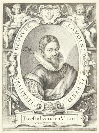 Jan van de Velde den eldre av Jacob Matham