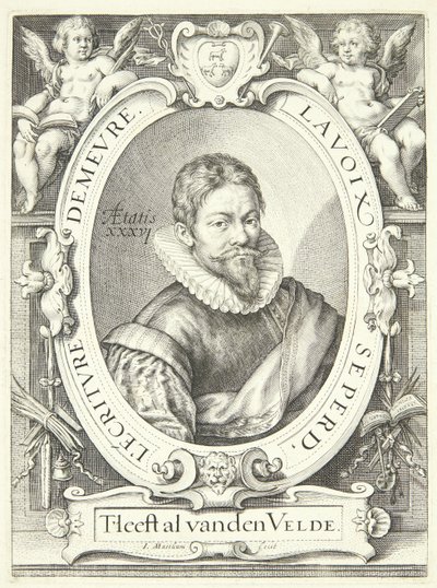 Jan van de Velde den eldre av Jacob Matham