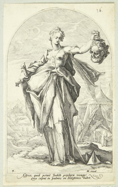 Judith av Jacob Matham
