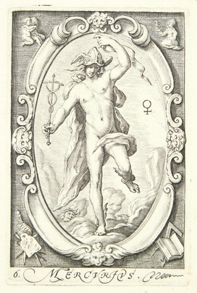 Merkur av Jacob Matham