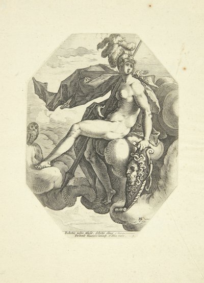 Minerva av Jacob Matham